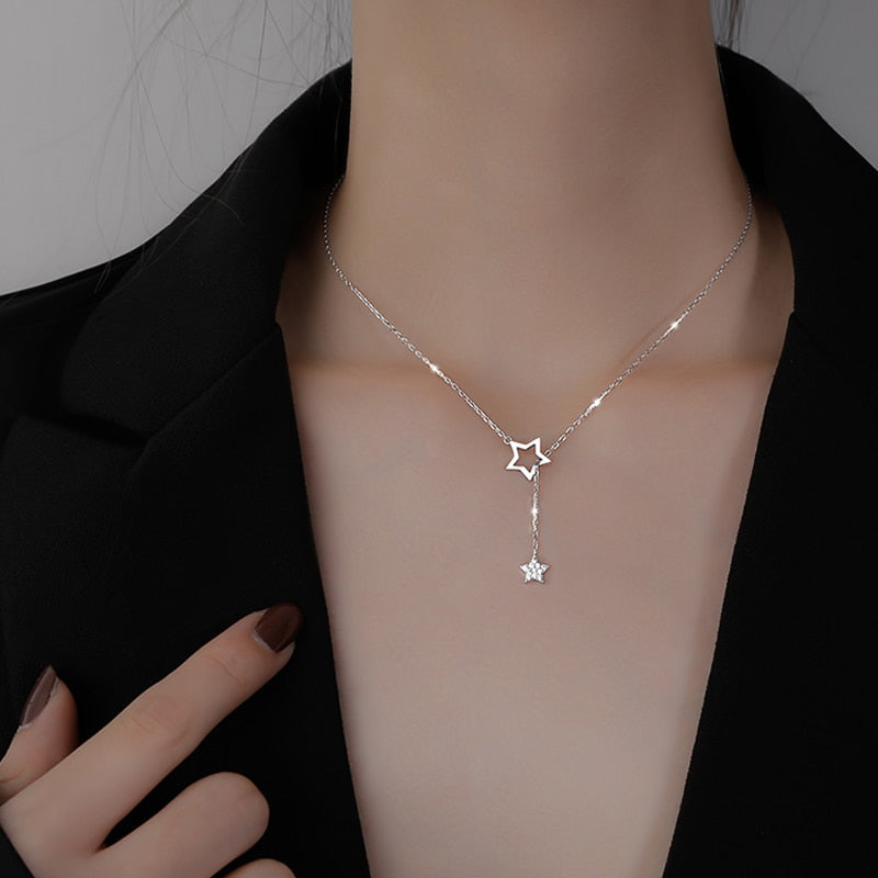Shiny Star Fashion Necklace