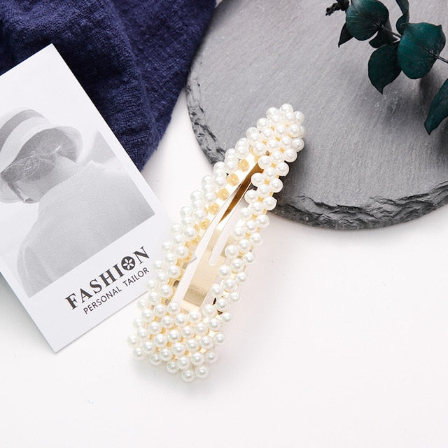 Princess Pearl Women Hair Clips