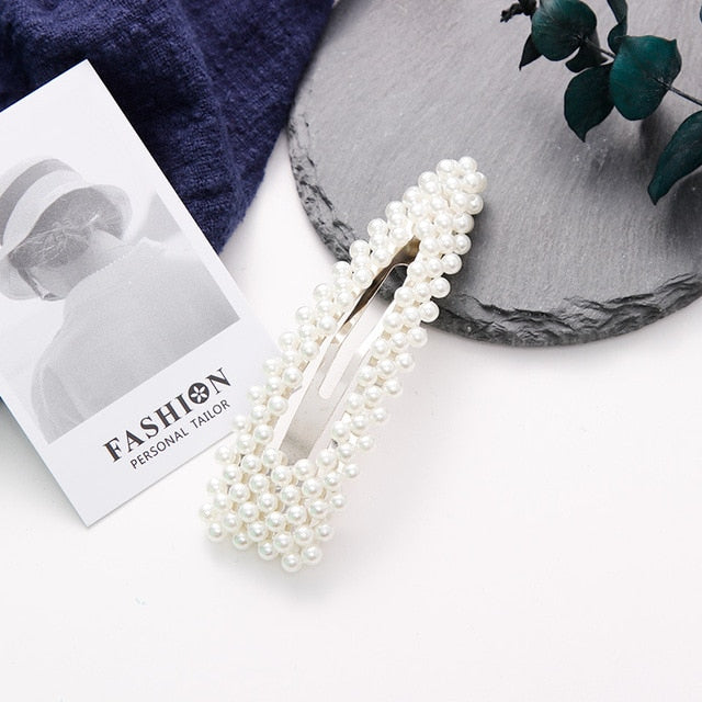 Princess Pearl Women Hair Clips