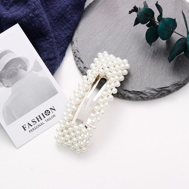 Princess Pearl Women Hair Clips